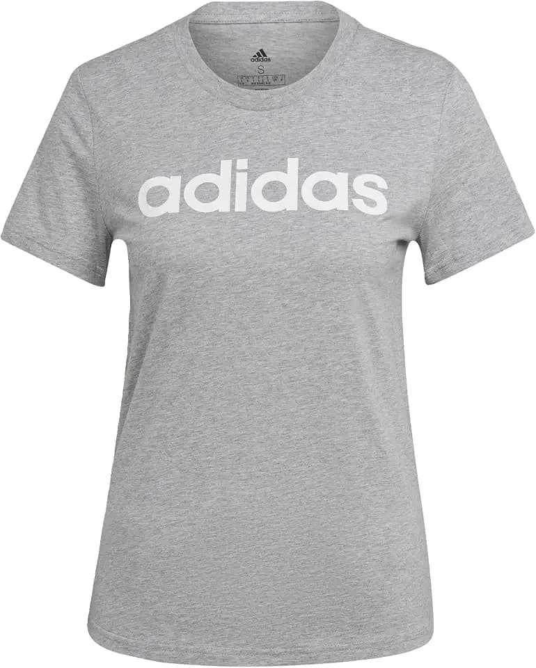 adidas Damen Essentials Slim Logo T-Shirt T-Shirt (1er Pack)
