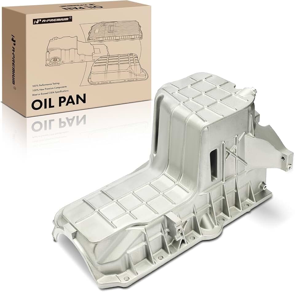 A-Premium Engine Oil Pan Sump with Drain Plug