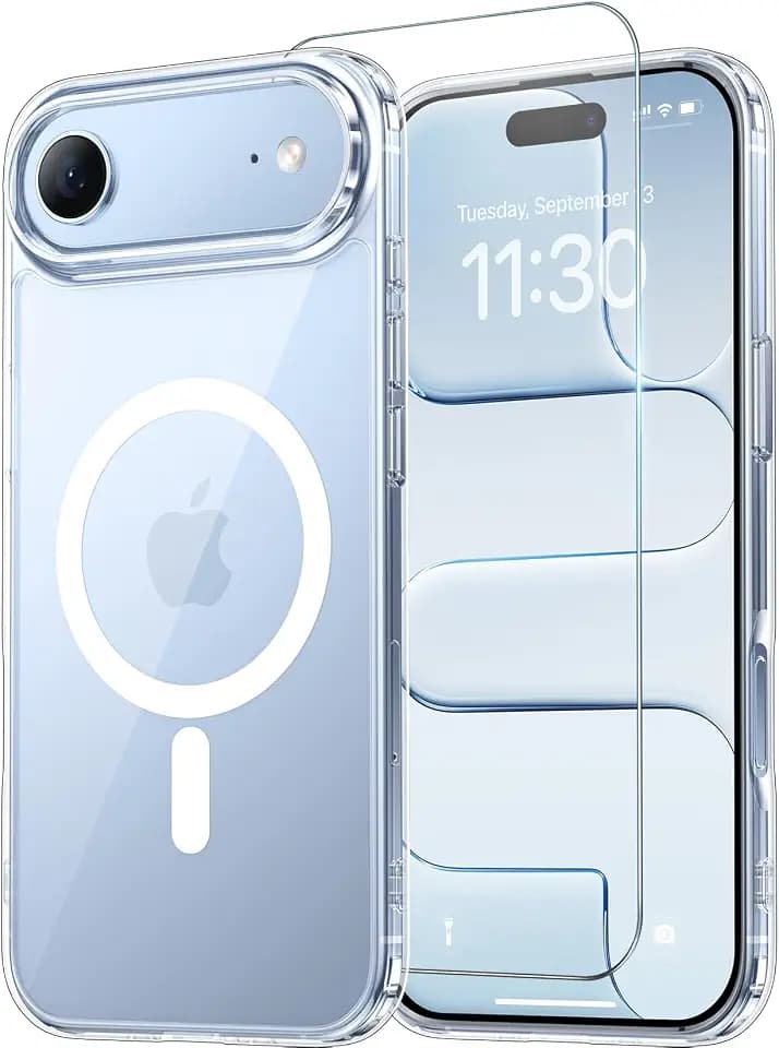 Temdan for iPhone AIR Case with Screen Protector Clear