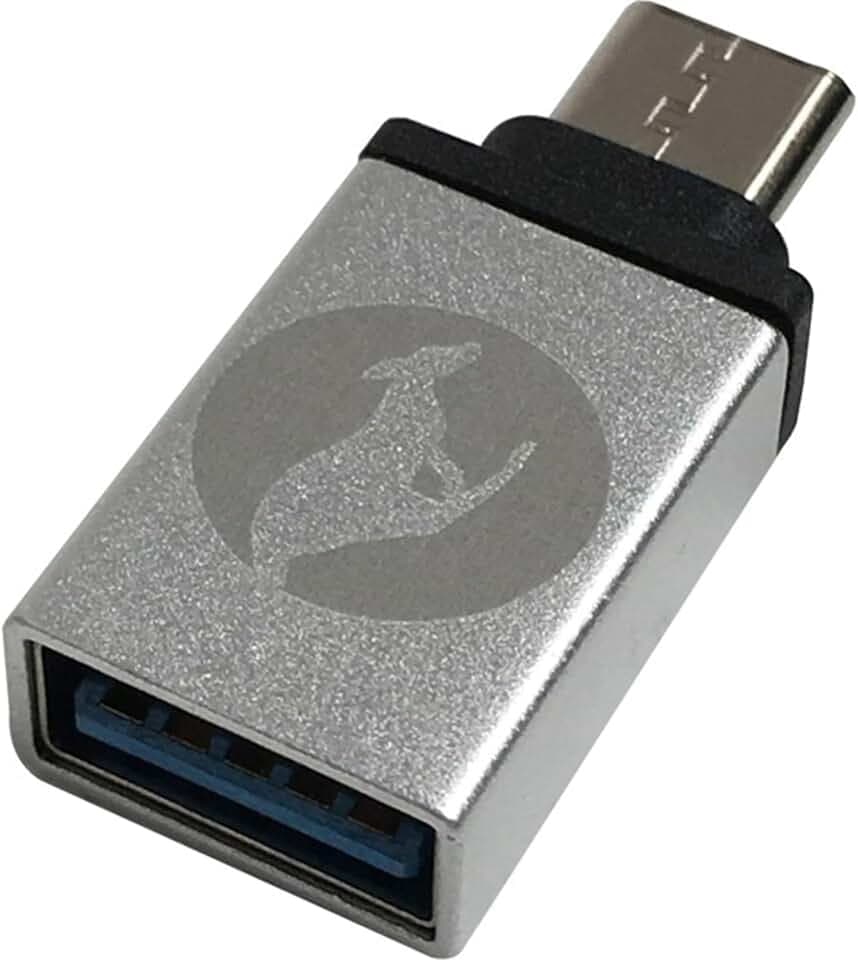 Kanguru USB 3.0 Type A to USB-C Adapter- 2 Pack