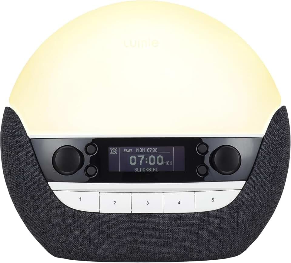 Lumie Bodyclock Luxe 750DAB Lichtwecker, DAB-Radio & Bluetooth