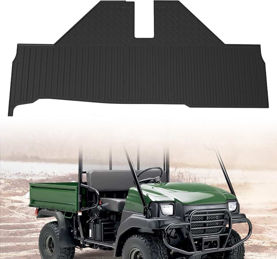 TPE Front Floor Mat for Kawasaki Mule 3010 4000 4010 2005-2027