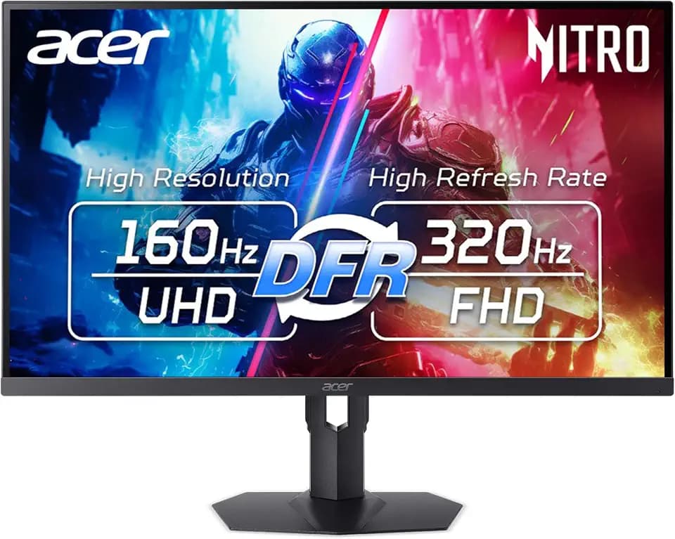 Acer Nitro 27in 4K 3840x2160 MiniLED 160Hz DFR 320Hz Gaming Monitor XV275K
