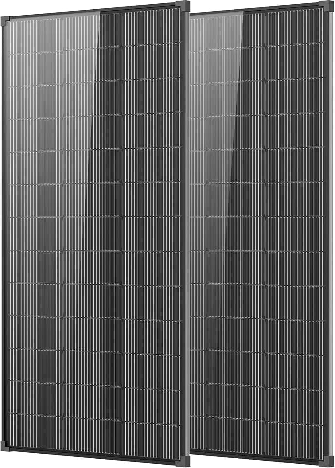 400W Solar Panel, 2pcs 200 watt Solar Panels 12V 18BB N-Type