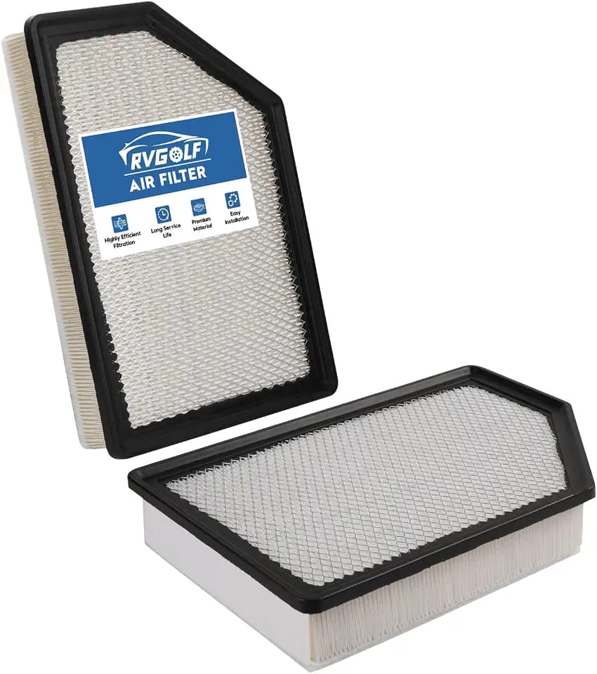 2PCS Engine Air Filter Fit for 2020-2026 Silverado 2500HD/3500HD