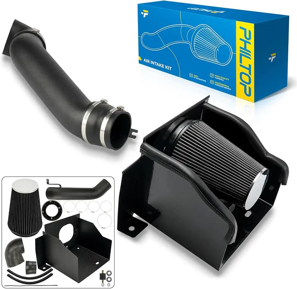 PHILTOP 3.75" Cold Air Intake Kit for 2003-2009 Hummer H2