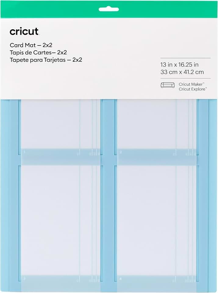 Cricut Kartenmatte - 2x2 | Kompatibel mit allen Cricut Kartengrößen | Erstellen Sie individuelle Karten mit Cricut Maker und Explore Maschinen