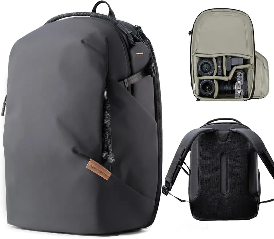 PGYTECH OneGo Lite Camera Backpack 22L Lightweight Camera Bag Black