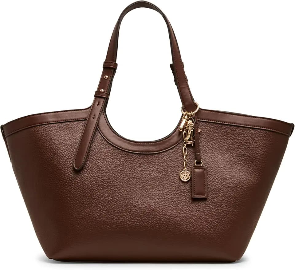 Anne Klein Women's East West Tote with Charms