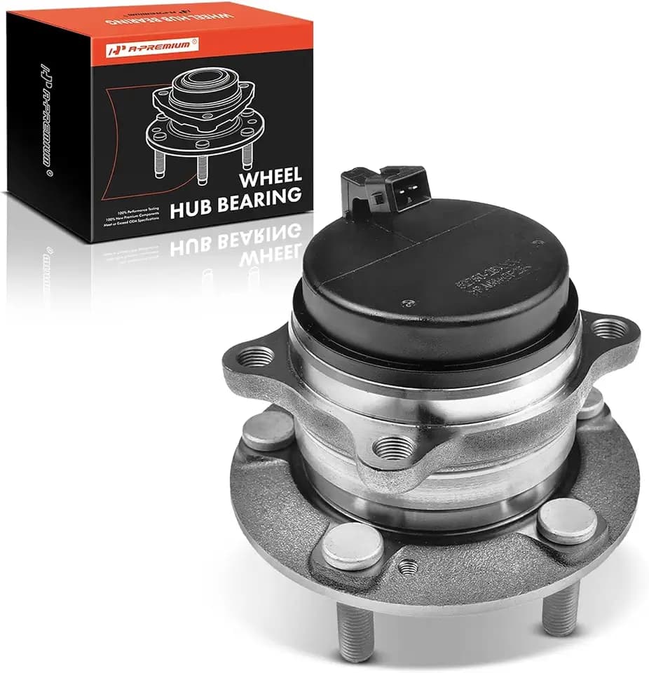 A-Premium Rear Wheel Bearing and Hub Assembly with ABS & 5-Lug