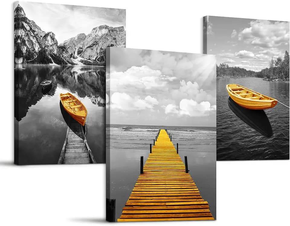 hyidecorart Natürlich Landschaft Wandbild Wohnzimmer Schlafzimmer 40x58 cm