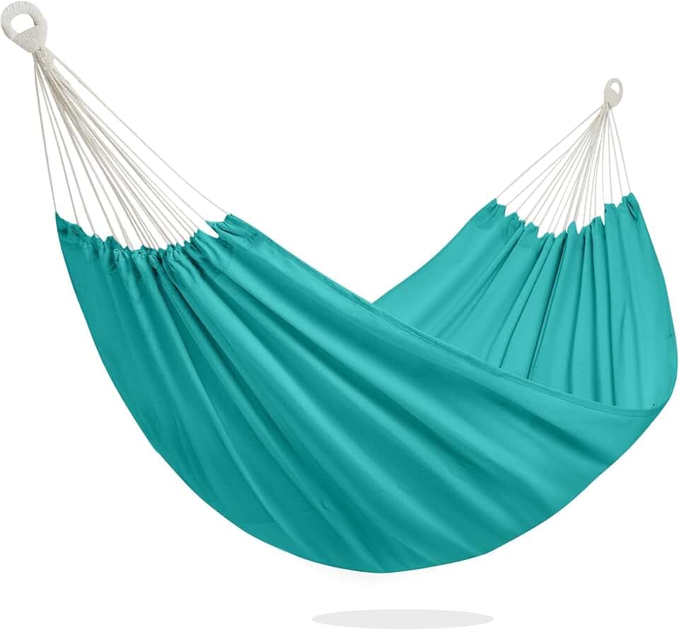 PNAEUT Double Hammock for Outside, Replacement for Stand, Tree Hammock