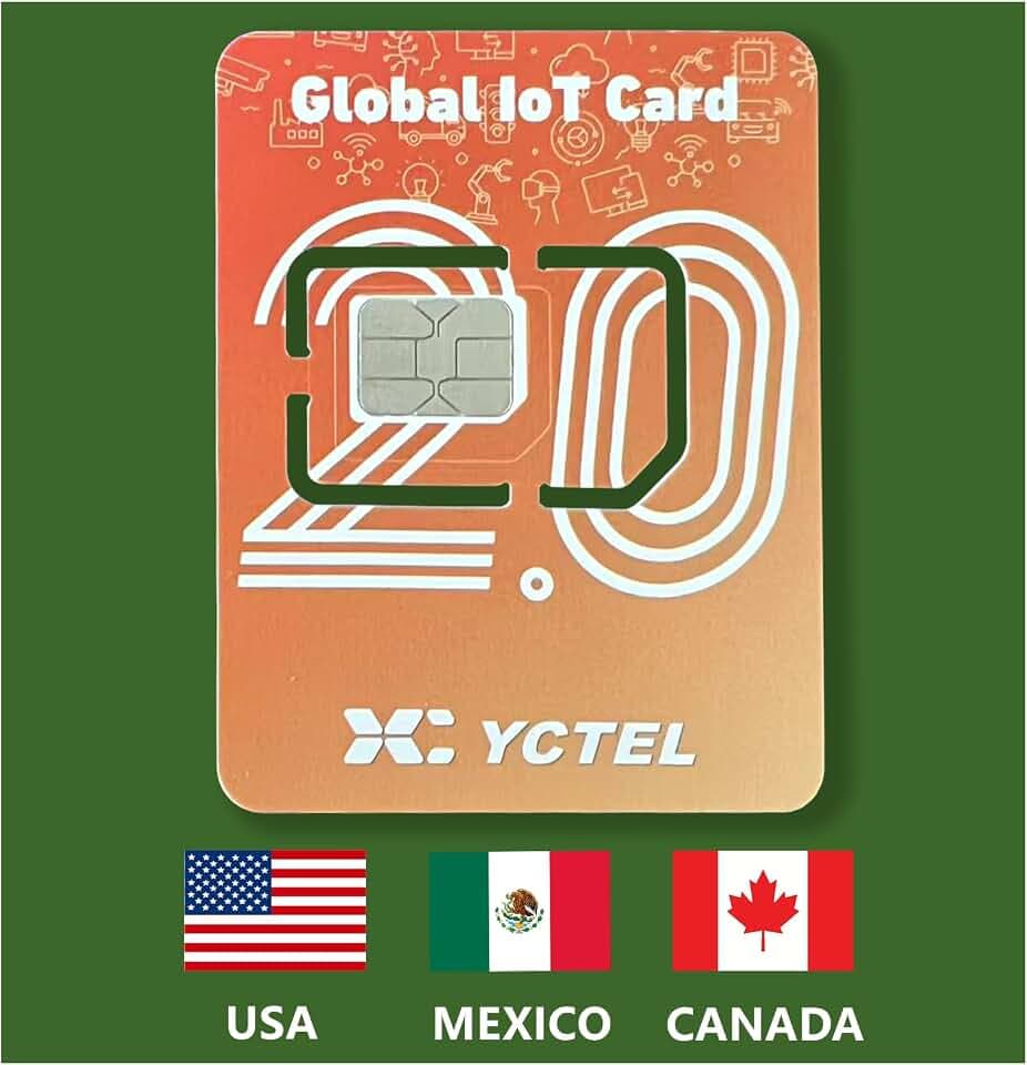 North America SIM Card, 10 Days 20GB 5G /4G LTE