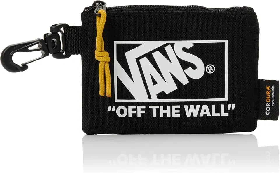 Vans Formula Geldbörse mit Reißverschluss, Schwarz, Schwarz, OS