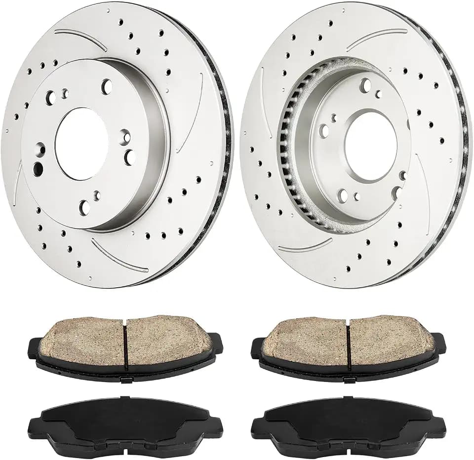 Front Brake Kits, Brake Rotors and Ceramic Brake Pads for Civic