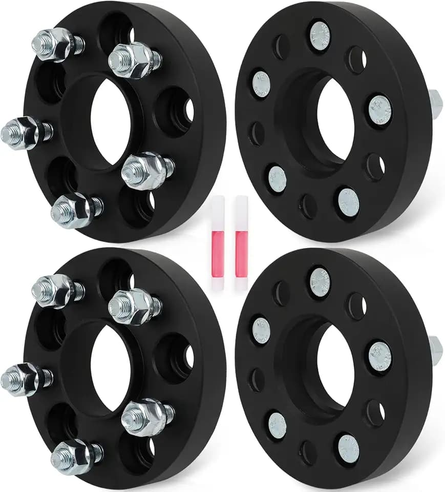 ECCPP 4PCS 5x108 to 5x108 Wheel Spacers Hub Centric 1"inch 5 Lug Fits for Ford Fusion 2013-2020| for Ford Taurus 1986-2007| for Thunderbird 1989-2005