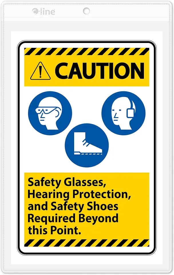 C-Line Vinyl Shop Ticket Holders, Clear, 5 x 8, 50/Box (80058)