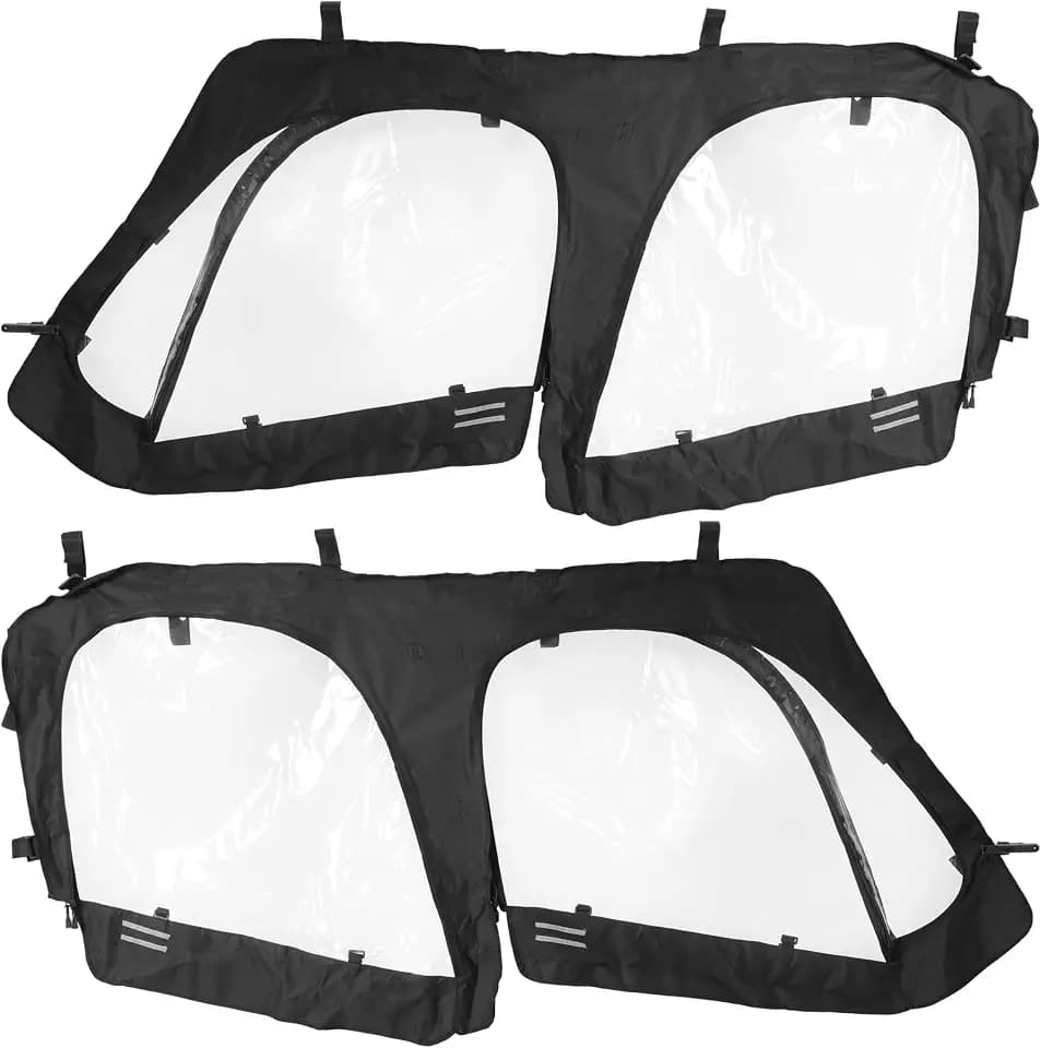 ALMULOO Soft Door W/Opening Mirrors Compatible with 23-25 Pioneer 1000-6