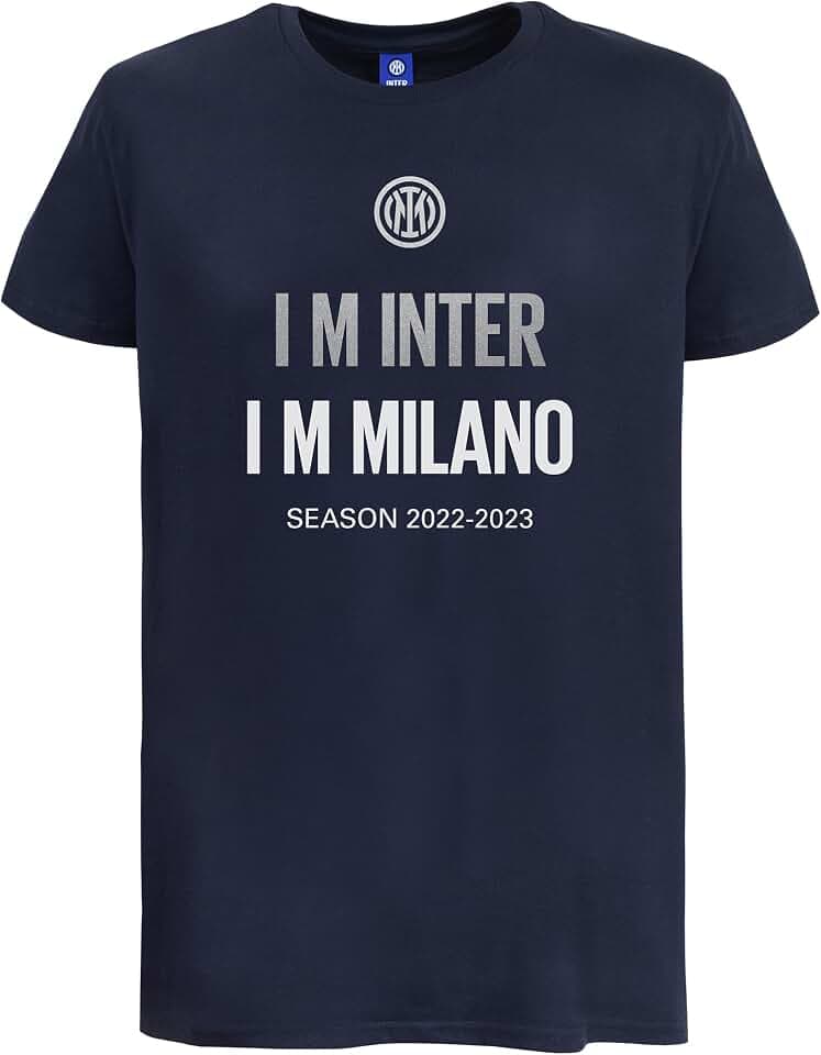 Inter Unisex Inter Champions Shirt T-Shirt (1er Pack)