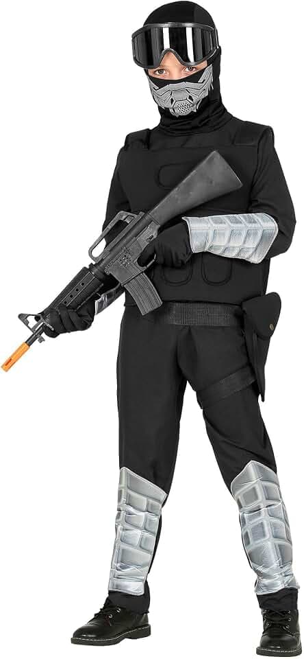 W WIDMANN MILANO Party Fashion - Kinder Kostüm Militär Soldat, Overall, Faschingskostüm
