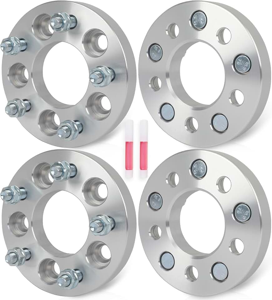 SCITOO 4Pcs 5x4.5 to 5x4.75 Wheel Adapters 1" for Toyota for Tacoma Camry