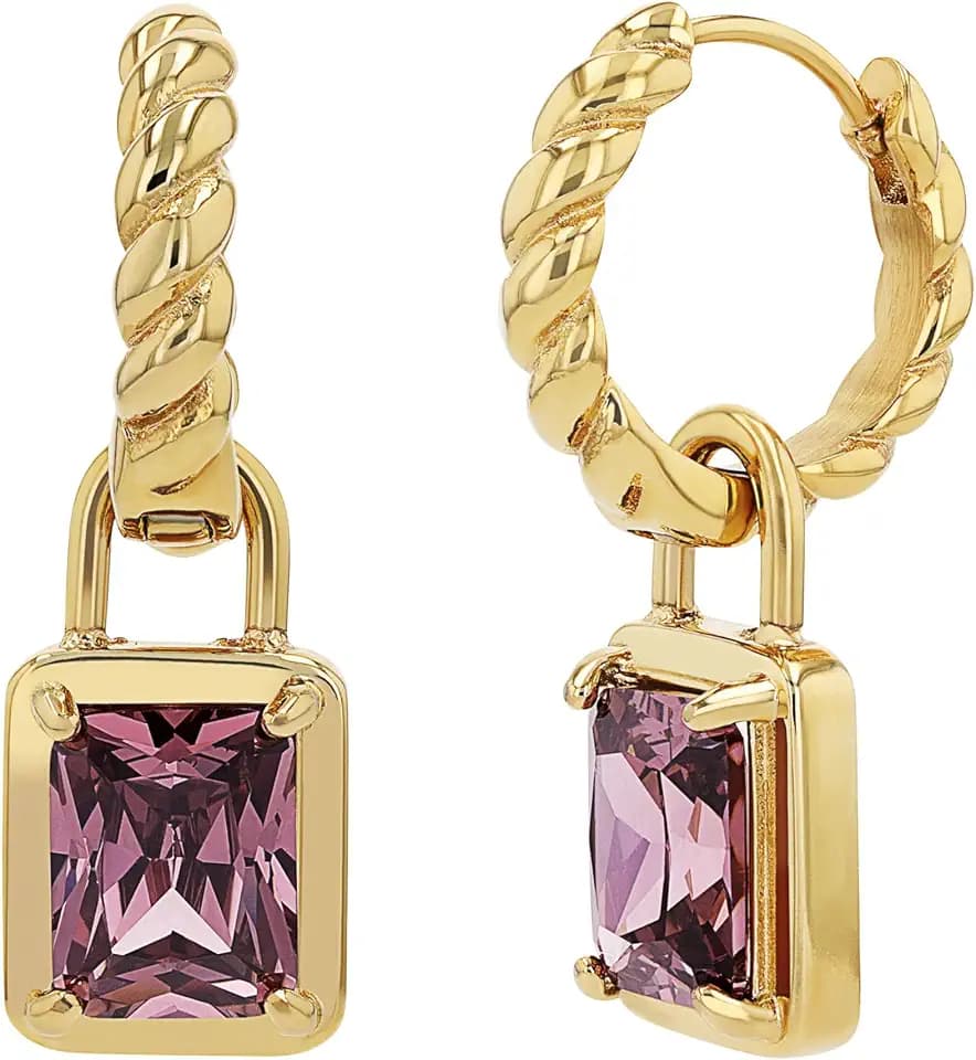 JOOP! Creolen aus Edelstahl für Damen, Ohrschmuck, Gold, Silber, Kommt in Schmuck Geschenk Box, Geschenkidee