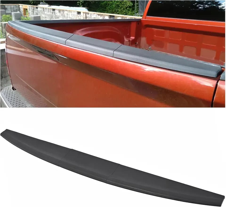 ECOTRIC Tailgate Molding Cap Spoiler Compatible with 2009-2019 Dodge Ram