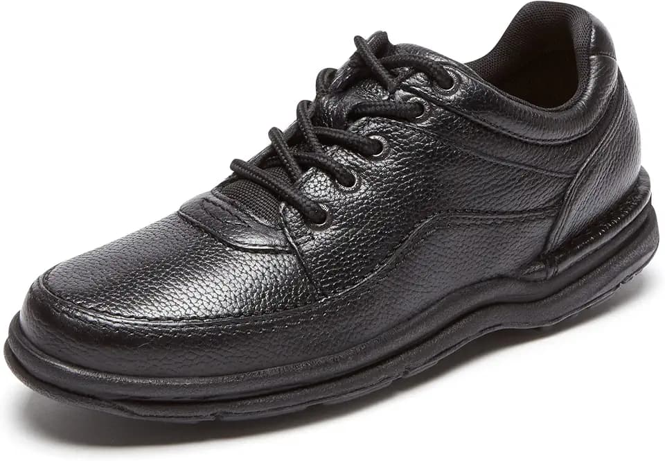 Rockport Men's World Tour Classic Walking Shoe, Black, 10 Medium