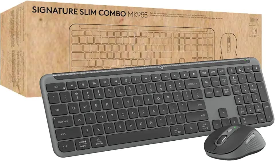 Logitech Signature Slim MK955 for Business Keyboard Mouse Combo