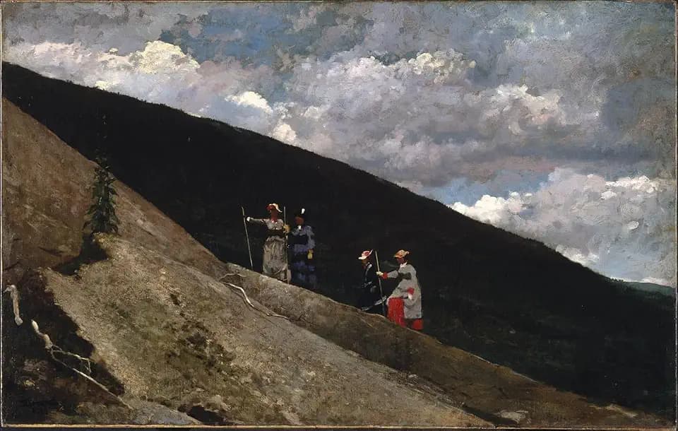In the Mountains Poster Print by Winslow Homer (24 x 36)