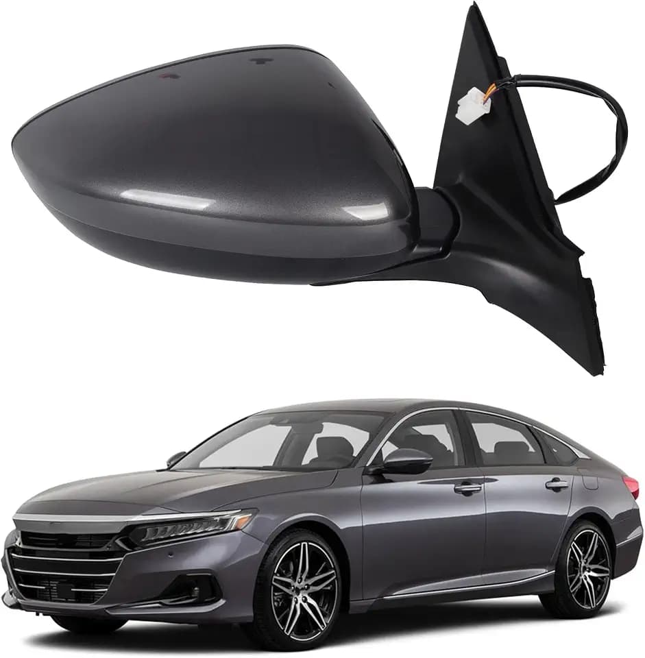 Dasbecan Right Passenger Side Door Mirror for Honda Accord LX 2018-2025
