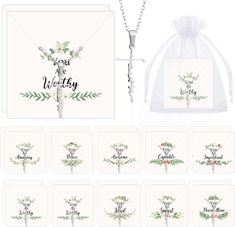 Tondiamo Christian Pearl Necklace Bulk Gift