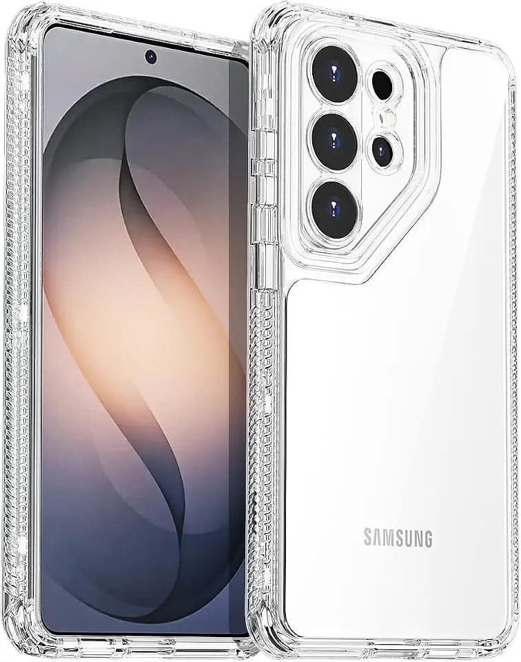 AICase for Samsung Galaxy S26 Ultra Case Clear,Heavy Duty Durable 3-Layer Crystal Transparent [Not Yellowing][Military Grade Drop Protection] Shockproof/DropProof Protective for S26 Ultra 6.9" 2025_1
