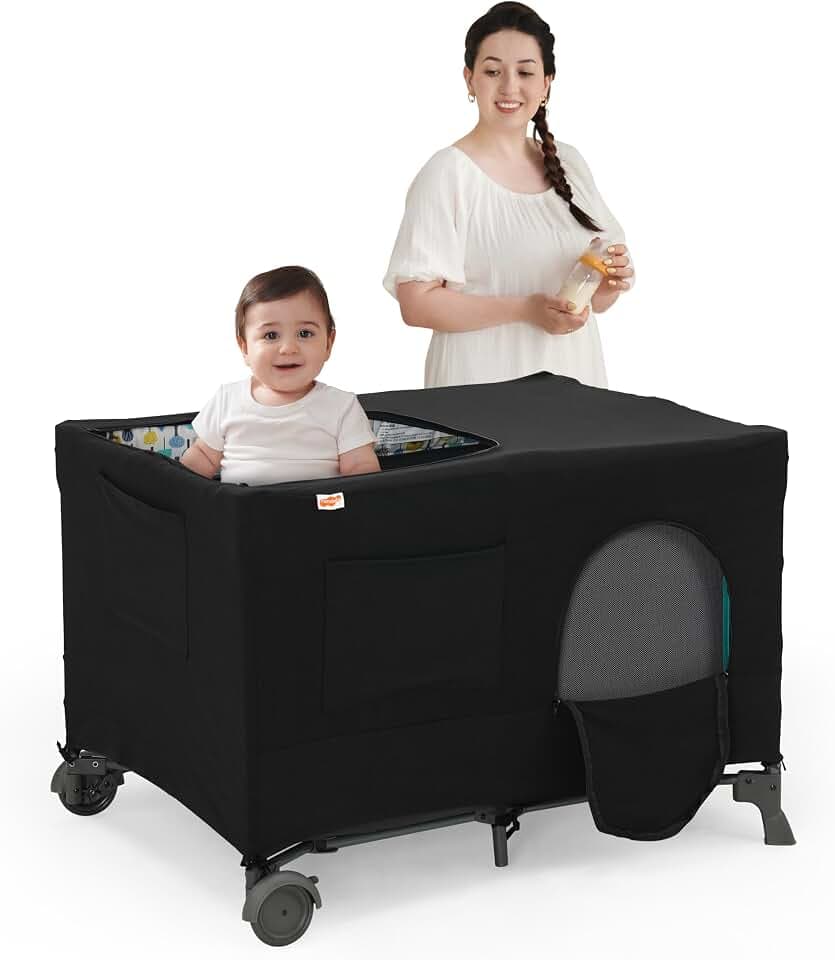 Pamo Babe Blackout Cover for Pack and Play