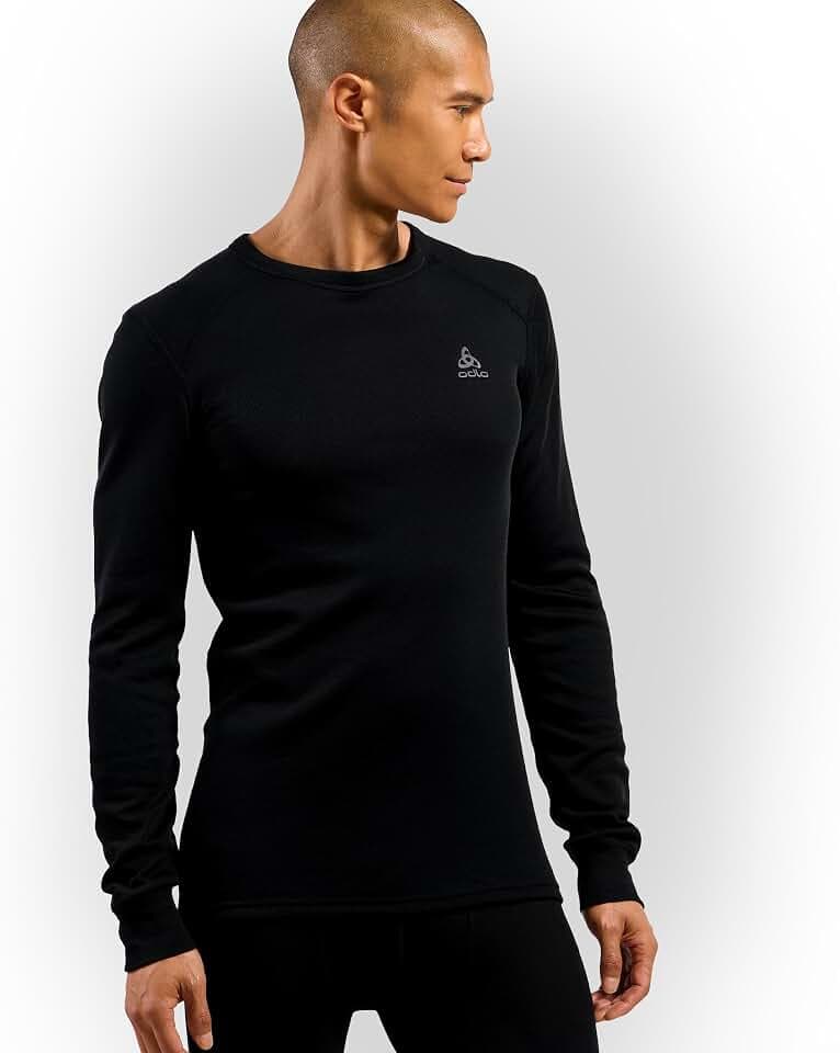 Odlo Active Warm Thermounterwäsche Herren – Langarmshirt mit Rundhals