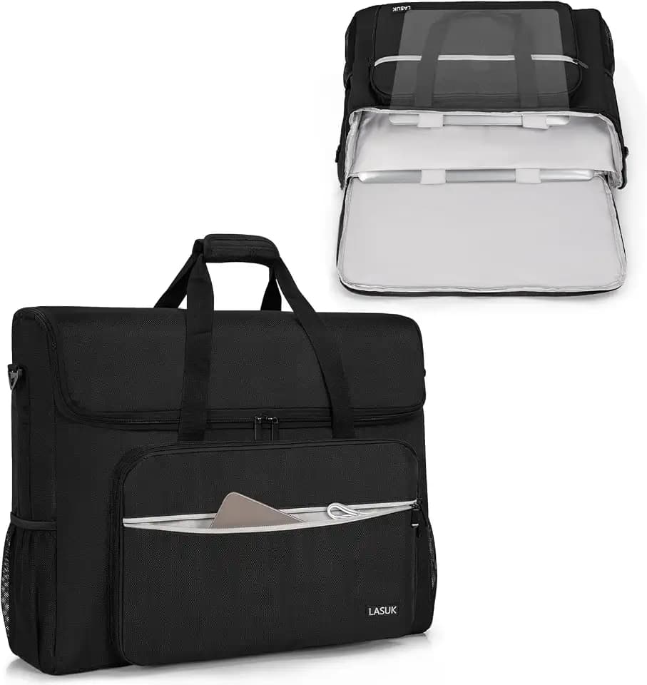 LCD Screens/TVs(up to 2) Transport Tote Bag for 19" - 24" Displays