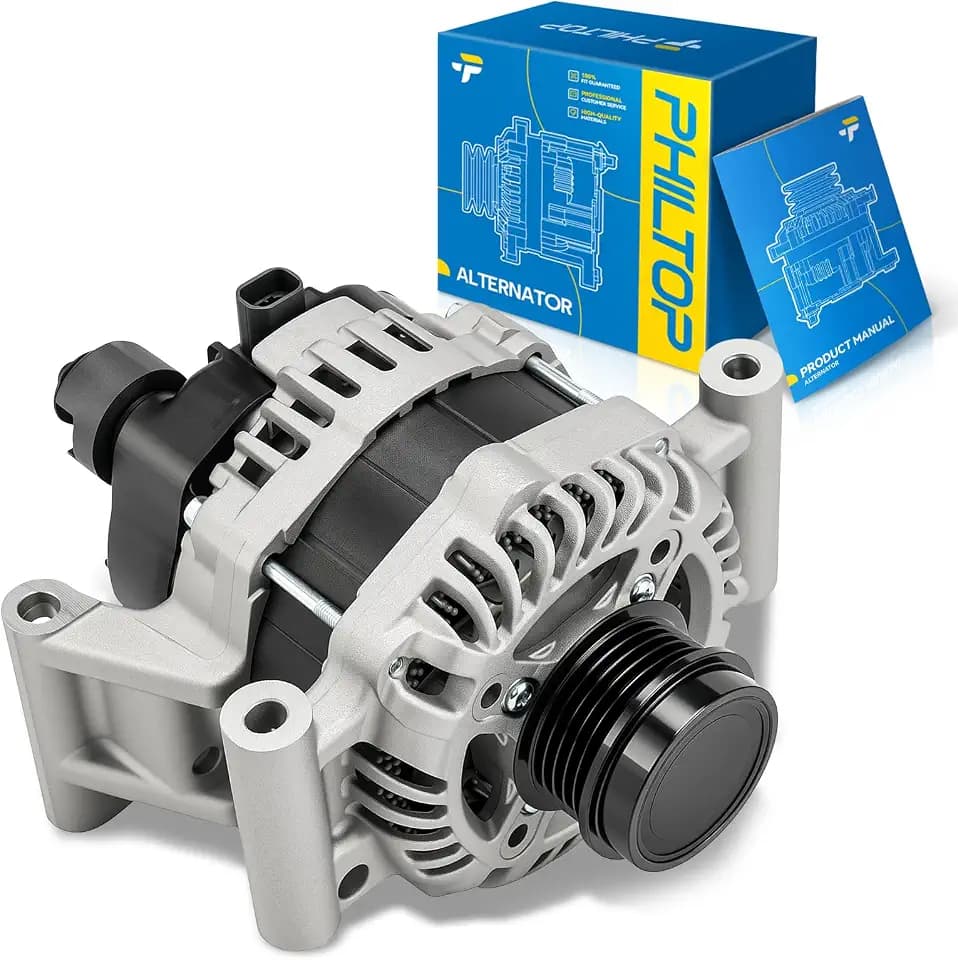 PHILTOP 44002N Alternator Compatible for Chevrolet;2016-2020 Malibu 1.5L,Cruze 1.4L 130 Amp Replace for 22046,13513504,A005TV0182ZC,13515942,A005TV0181ZC,13506528,13534118,A005TV0184ZC