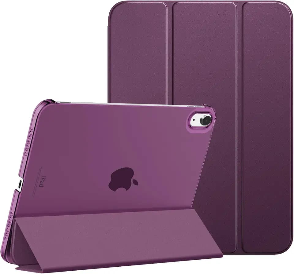 MoKo for iPad (A16) 11th Generation Case, iPad 10th Gen Case, Deep Purple