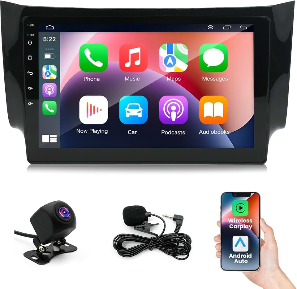 4+64G Android 14 Car Stereo Radio for Nissan Sentra 2013-2017