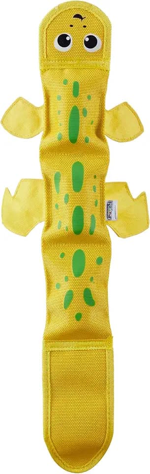 Outward Hound Fire Biterz Lizard Tough Chew Dog Toy, Plush & Squeaky, 24"