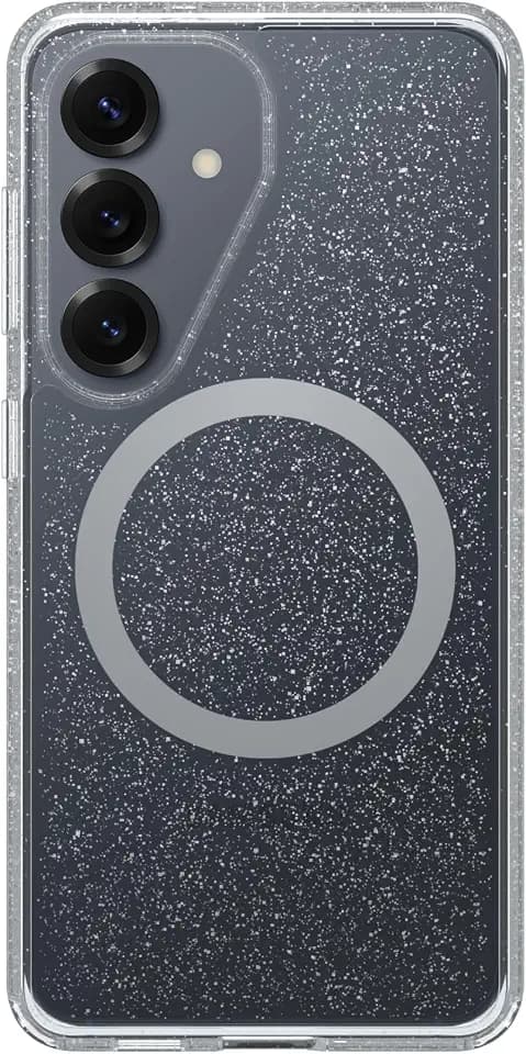 OtterBox Samsung Galaxy S26 Symmetry Series Case - Clear/Glitter