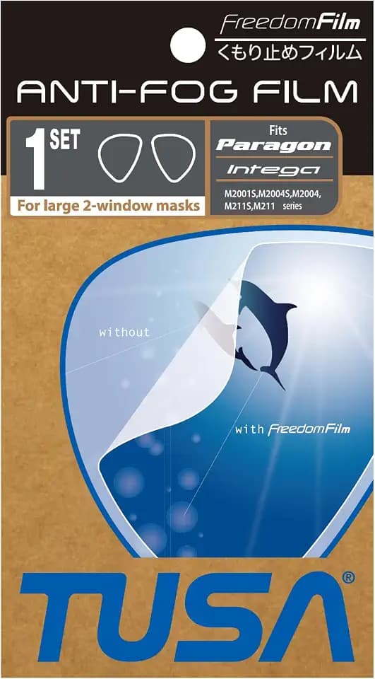 TUSA Anti-Fog Freedom Film for Scuba Diving Masks