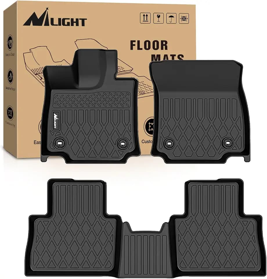 Nilight TPE Floor Mats for Lexus NX NX250 NX350 2022 2023 2024 2025 2026
