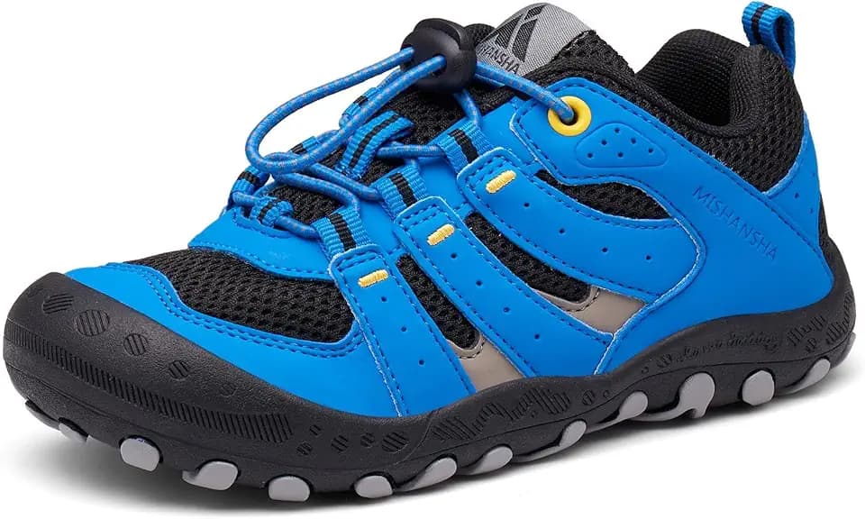 Mishansha Kids Hiking Shoes Girls Boys Toddler Outdoor Sneakers