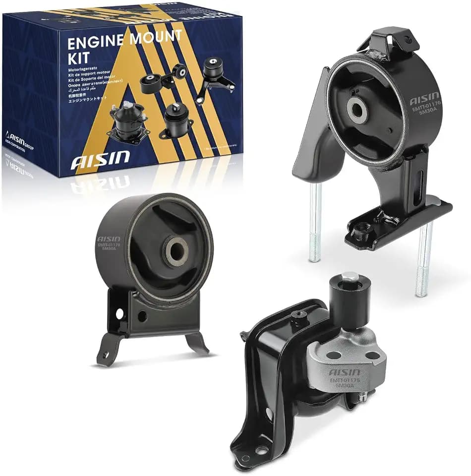 AISIN AFTERMARKET EMTT-20541 3Pcs Engine Motor & Manual Transmission Mount