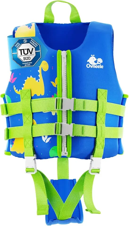 Kinder Schwimmweste Float Jacket – Schwimmweste für Kinder Kleinkind Badeanzug Assist Bademode Schwimmtraining Auftrieb Badeweste Neopren SchwimmwesteN für Alter 2-9 Jahre