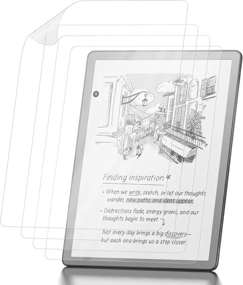 Orzero (4 Pack Anti-Glare Matte Screen Protector Compatible for Scribe 2025/Scribe Colorsoft 2025/Scribe without Front Light 2025 11 inch Premium Soft PET Anti-Fingerprint Bubble Free Anti-Scratch