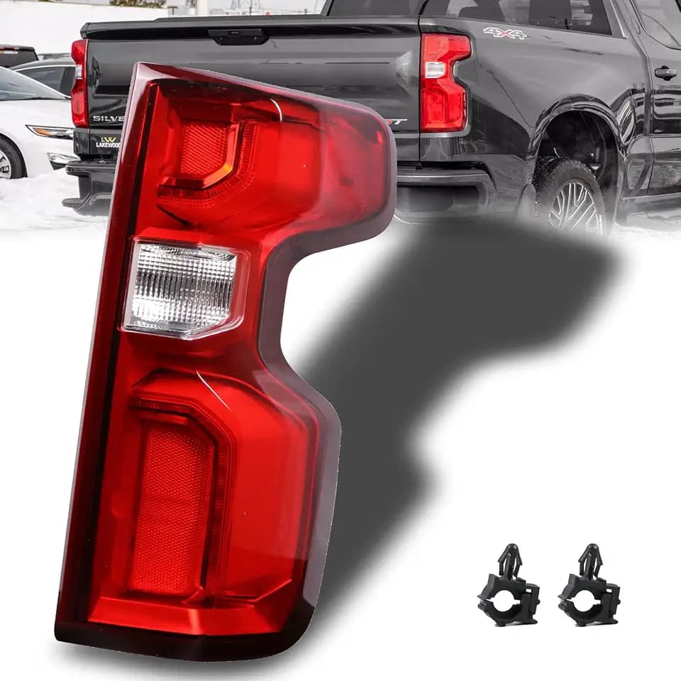 LED Tail Light Compatible With 2019-2026 Chevy Silverado 1500 Right Side