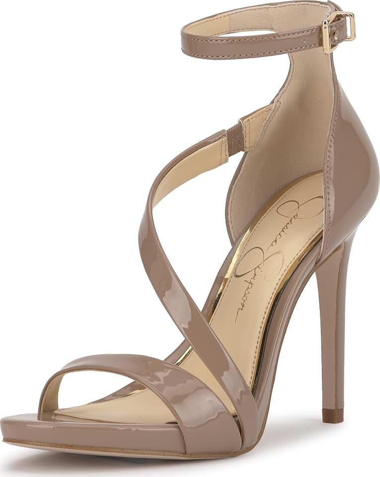 Jessica Simpson Women's Rayli Ankle Strap Heeled Sandal