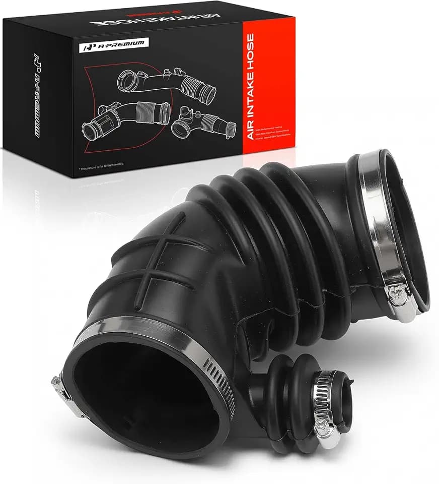 A-Premium Upper Engine Air Clean Intake Tube Hose with Clamps